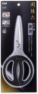KAI Seki Magoroku Kitchen Scissors Stainless Steel DH-3311 Made in Japan - Image 1 of 4