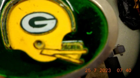 Green Bay Packers Vintage Belt Buckle Cover