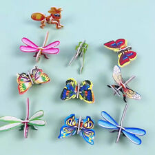 10 Pc /pack 3D Insect Puzzle DIY Dinosaur Tank Handmade Puzzle Children's Toys