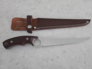 Fillet Knife 7 Inch Blade Total Length 12 Inches With Sheath - Picture 1 of 3