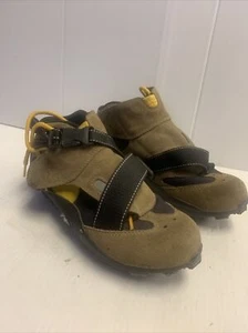 Nike Y2-3 Cycling Shoes 8.5 Rare Tan Suede Mountain Bike EU 42 ACG - Picture 1 of 6