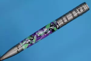 Fußabdrücke im Sandstift in antiker Zinnoptik mit Korallenriffhexe - Bild 1 von 10