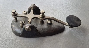 Straight Morse Code Key Maker Unknown Possibly McElroy Or TAC - Photo 1/5