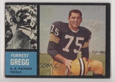 1962 Topps Forrest Gregg #70 HOF - Image 1 of 2