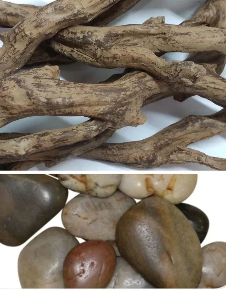 Kit de medios Dimplex Driftwood y River Rock XHDDW-KIT Foto 1 de 1