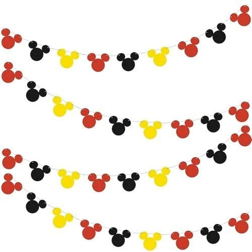 Guirnalda Banner Multicolor Disney Mickey Mouse (7 pies) 1 unidad Foto 1 de 1