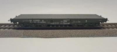 Liliput H0 L221220 Flachwagen Bundeswehr in OVP unbespielt - Bild 1 von 4