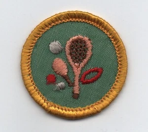Sports, Cadette GS Proficiency Badge, Cloth/Gauze Backing (1971+) - Picture 1 of 1