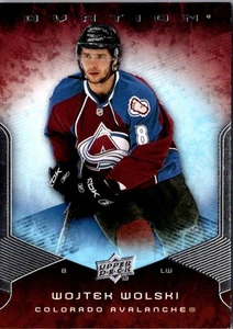 2008 Upper Deck Ovation Wojtek Wolski #14 Colorado Avalanche Hockey Card - Picture 1 of 2