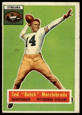 1956 Topps #51 Ted Marchibroda - Image 1 of 2