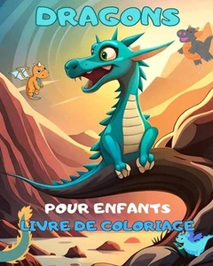 Dragons: un livre de coloriage pour les enfants ! Pages de coloriage uniques de - Picture 1 of 1
