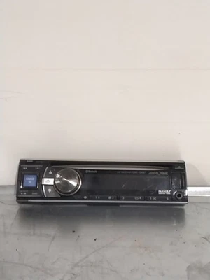 Alpine CDE-136BT Bluetooth CD Car Stereo AM FM USB Aux Faceplate Only (Used) - Image 1 of 4