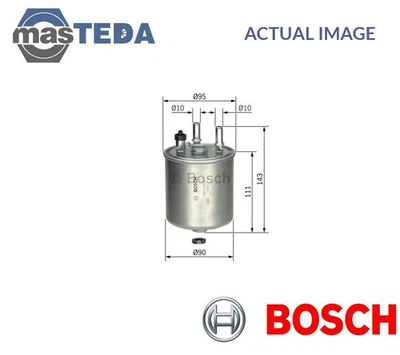 F 026 402 081 ENGINE FUEL FILTER BOSCH NEW OE REPLACEMENT - Image 1 of 4