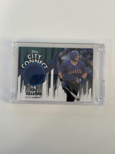 2026 Topps Series 1 CAL RALEIGH #CC-CR City Connect Relic Blue /150 ...