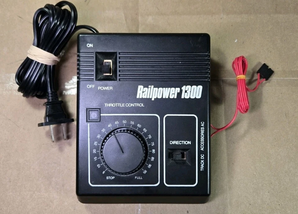 MRC Railpower 1300 Model Train Powerpack For HO and N Gauge Trains (C1) - Image 1 of 2