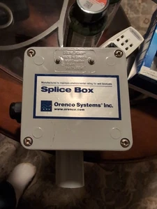 Caja de empalme eléctrica interna Orenco tanque séptico conexión caja de conexiones  - Imagen 1 de 3