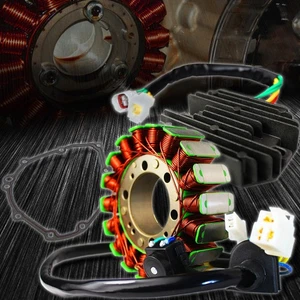 Estator de bobina magnética eMUSA OE + rectificador de voltaje + junta 08-12 Hayabusa GSX1300R - Imagen 1 de 11