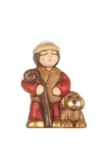 Thun Pastore Con Cane Presepe Classico - Foto 1 di 1