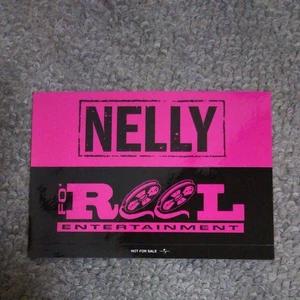 Nelly For Reel Entertainment Vintage Promo Sticker Pink Black Hip Hop - Picture 1 of 4