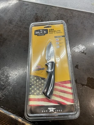 巴克刀 684 BUCKLITE MAX II 小刀带鞘 #0684BKS-C — 第 1/2 张图片