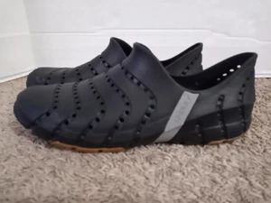 Sperry Water Strider Black Perf Rubber Slip On Shoe Mens Size 11 Women's Size 12 - Picture 1 of 12