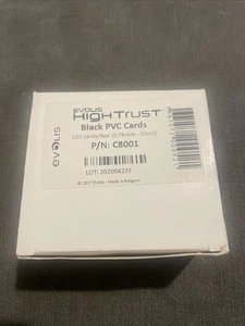 Evolis High Trust Black PVC Cards - Photo 1/2
