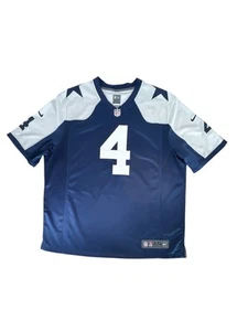 Nike On Field 2XL Dallas Cowboys Dak Prescott 4 maglia uomo Onfield NFL giocatori - Foto 1 di 8