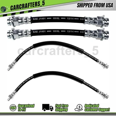 Sunsong Front Rear Brake Hydraulic Hose  for 1946-1958 Jeep Willys - Image 1 of 4