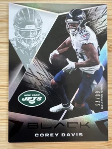 Corey Davis - 2021 Panini Black Silver - #71 - New York Jets - /75 - Picture 1 of 2