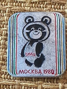 MOSCÚ 1980 - PIN OLÍMPICO MASCOTA MISHA... - Imagen 1 de 1
