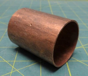 NIBCO 9002000 600-DS 1-1/2" Wrot Copper CxC DIMP-STOP Coupling - Picture 1 of 4