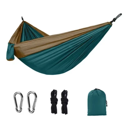 Double-Person Anti-Rollover Nylon Hammock Swing Outdoor Hammock Camping Parachut - Image 1 of 4