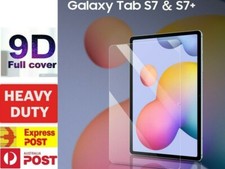 For Samsung Galaxy Tab S7 11" S7+ Plus 12.4" S6 Tempered Glass Screen Protectors