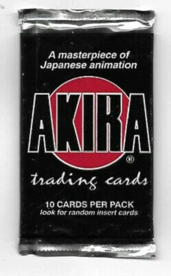 AKIRA Pack 10 Trading Cards 1994 Cornerstone SEALED NEW NEUF Paquet SCELLE