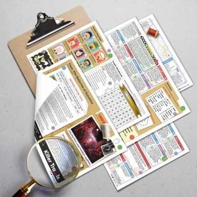 KILLER TRAILS Nottingham Murder Mystery Trail (Whodunit Nottingham Treasure Hunt) Killertrails