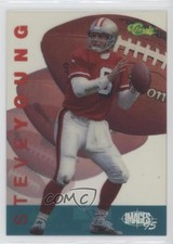 1995 Classic Images Four Sport Clear Excitement /300 Steve Young #C4 HOF