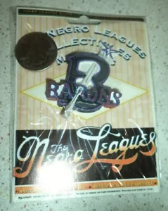 Imán de béisbol de la Liga Negra de los Birmingham Barons - Imagen 1 de 3