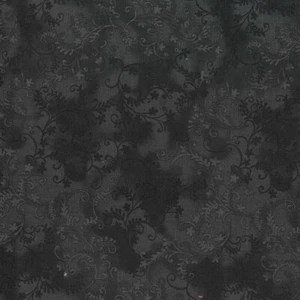Quilting Patchwork Sewing Fabric Mystic Vine Black 50x55cm FQ - Bild 1 von 1