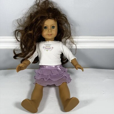 Muñeca American Girl Felicity 18" pelo castaño rojizo ojos verdes AG Clothes Pleasant Co Foto 1 de 4