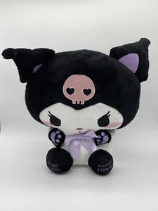 Kuromi Birthday Black Cat Cosplay Super Deluxe Plushie Japan 2023 - Picture 1 of 4