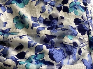 Skirt by CC size 16 New with tags stunning blue, white, sheer fabric - Picture 1 of 8