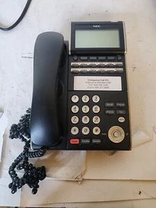 NEC Business Telephone DTL-24D-1(BK)TEL DT300 Series DLV(XD)Z-Y(BK) Headset - Picture 1 of 4