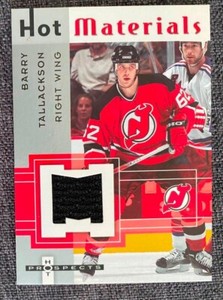 2005-06 Fleer Hot Prospects Hot Materials Jersey #HM-BT - Barry Tallackson