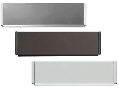 Briefeinwurf-Alu-Nr.2=245x80 mm-Briefklappe-Innenklappe-Briefkasten-Briefschlitz - Bild 1 von 2