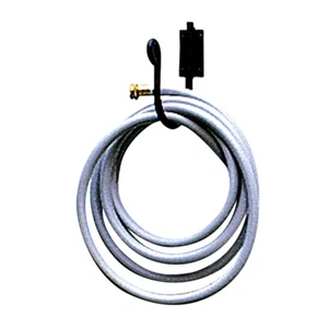 Schmiedeeisen Gartenschlauchhalter Wandhalterung hält 100' 1/2" Schlauch - Bild 1 von 4