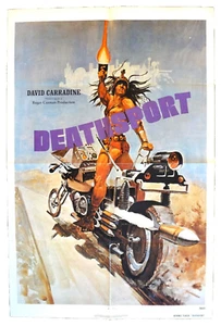 DEATHSPORT advance 1978 poster David Carradine, Claudia Jennings all SCI-FI! - Picture 1 of 1