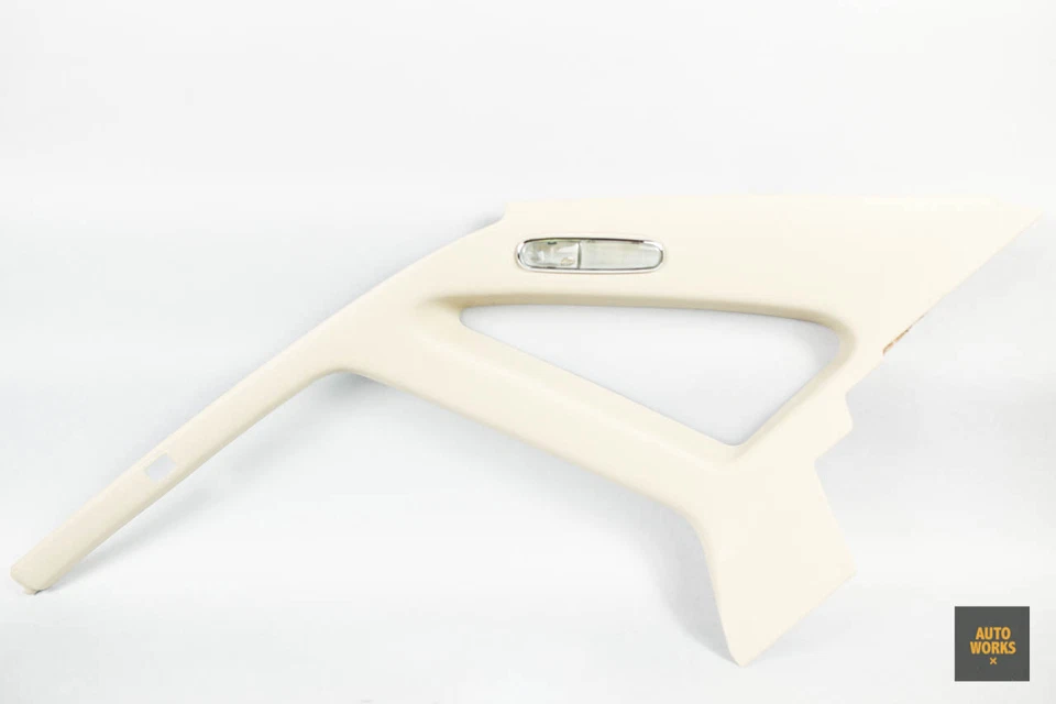 95-97 Jaguar XJ6 lado del pasajero derecho cuarto ventana vidrio bisel HEZ OEM Foto 1 de 4