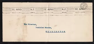 NEW ZEALAND 1912 WELLINGTON 1/2D METER COVER - Picture 1 of 2