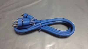 CONNECTS2 Auto Verstärker pro Series Rca Phono Kabel 1M Meter Geschirmt - Picture 1 of 1