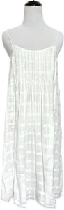 Nuovo prendisole J.Crew Pintuck bianco strutturato vetro finestra taglia 12 - Foto 1 di 6